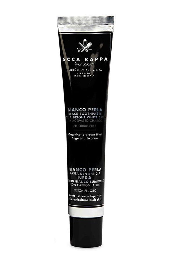 Acca Kappa tandpasta Bianca Perla met actieve kool 100ml - Manandshaving - Acca Kappa