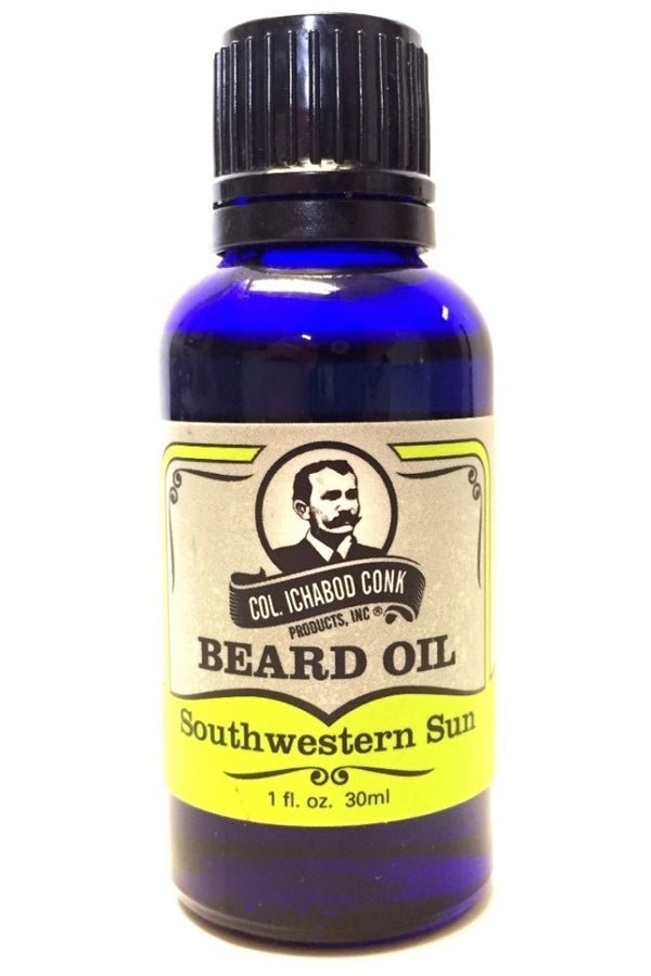 Colonel Ichabod Conk baardolie Southwestern Sun 30ml - Manandshaving - Col. Ichabod Conk