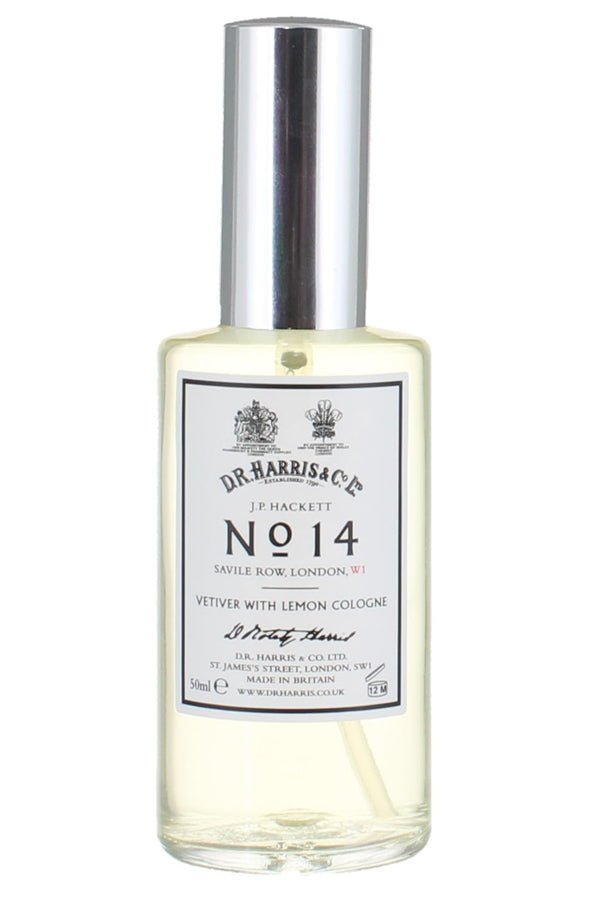 DR Harris cologne No. 14 Vetiver Lemon 50ml - Manandshaving - DR Harris