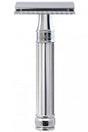 Edwin Jagger double edge safety razor Knurled Grip chroom - Manandshaving - Edwin Jagger
