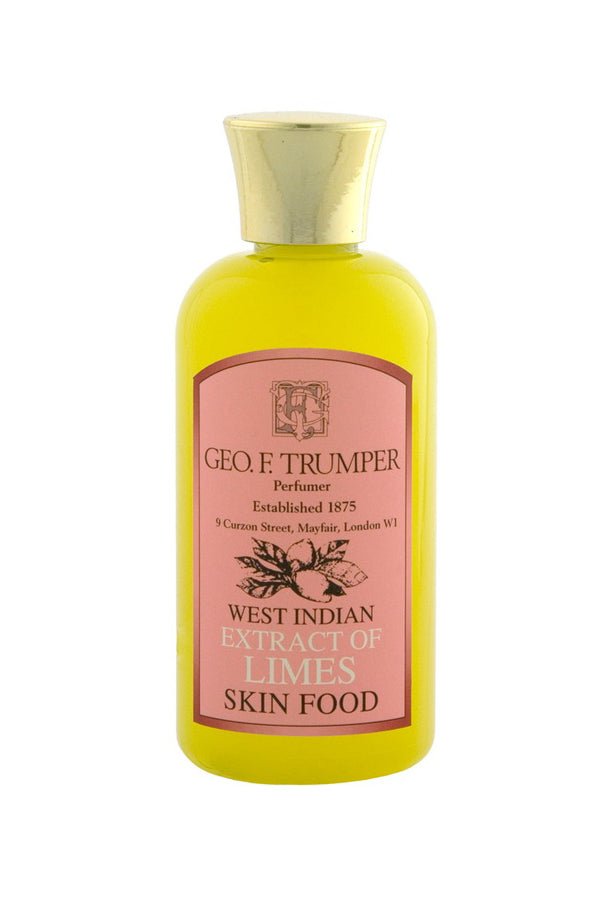 Geo F Trumper pre en after shave balm Skin Food Limes 100ml - Manandshaving - Geo F Trumper