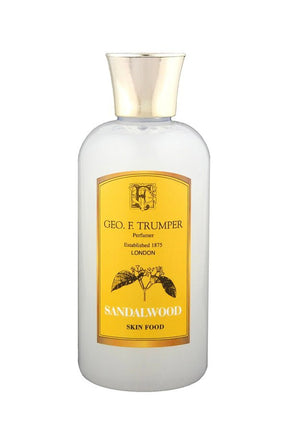 Geo F Trumper pre en after shave balm Skin Food Sandelhout 100ml - Manandshaving - Geo F Trumper