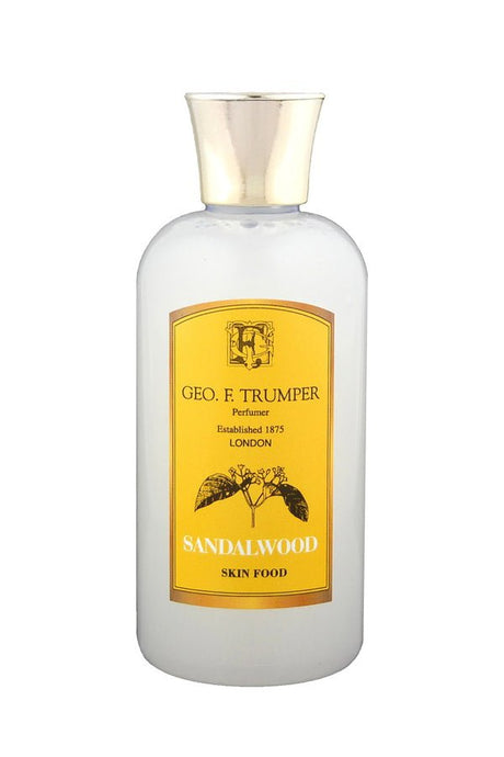 Geo F Trumper pre en after shave balm Skin Food Sandelhout 100ml - Manandshaving - Geo F Trumper