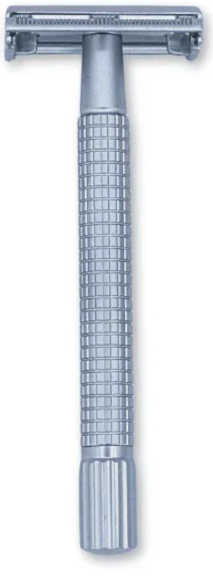 MAS - Selectie safety razor chroom lang handvat - Manandshaving - Manandshaving
