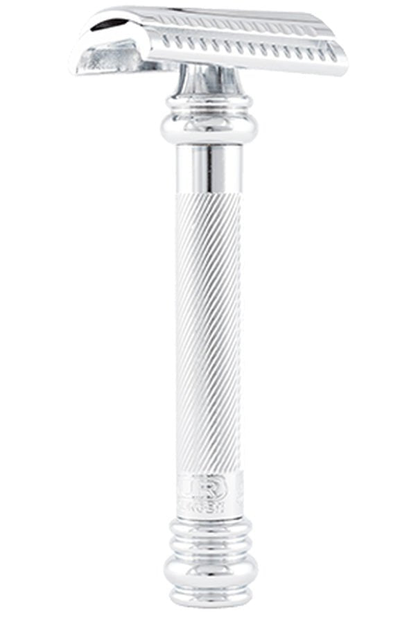 Merkur 39C Slant Bar double edge safety razor schuine scheerkop - Manandshaving - Merkur