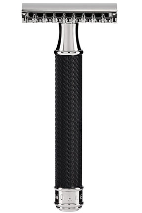 Muhle R41 BLACK double edge safety razor met tandkam - Manandshaving - Muhle