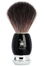 Muhle scheerkwast synthetisch haar VIVO zwart/chroom - Manandshaving - Muhle