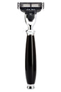 Muhle scheermes Mach3 PURIST zwart chroom - Manandshaving - Muhle