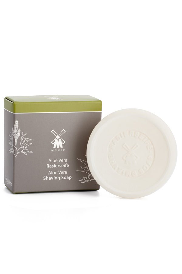 Muhle scheerzeep Aloe Vera navulling 65gr - Manandshaving - Mühle Skin Care