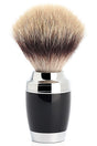 Muhle Stylo scheerkwast synthetisch haar zwart chroom - Manandshaving - Mühle Stylo