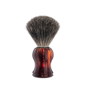 nom GUSTAV scheerkwast dassenhaar schildpad - Manandshaving - nom