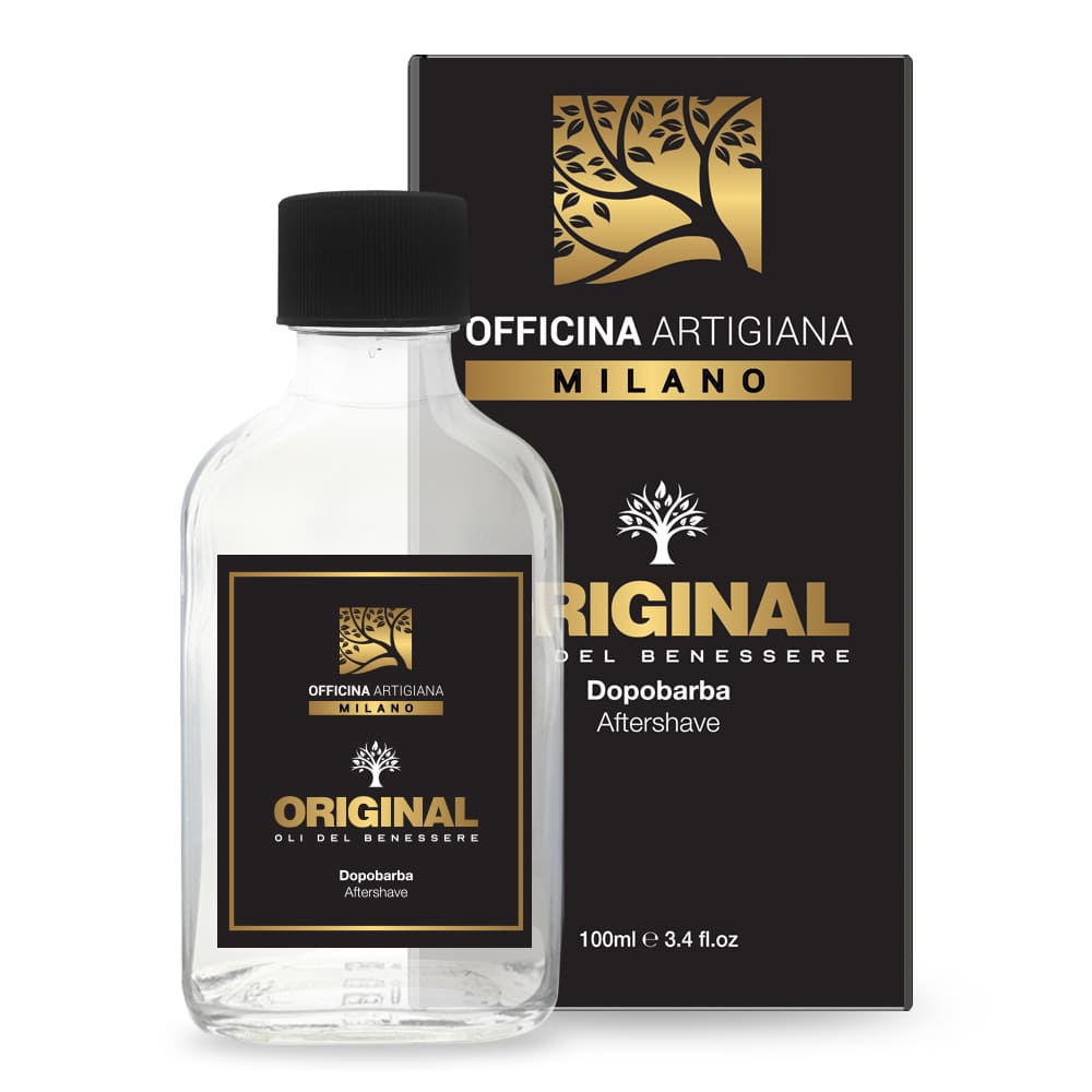 Officina Artigiana Milano after shave splash Original 100ml - Manandshaving - Officina Artigiana Milano