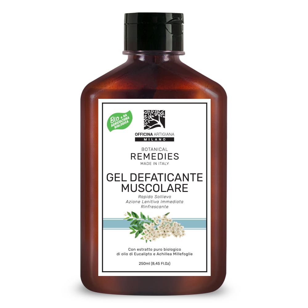 Officina Artigiana Milano Muscle Relief Gel 250ml - Manandshaving - Officina Artigiana Milano