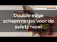TIMOR double edge scheermesjes 10 stuks
