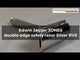 Rasoir de sûreté Edwin Jagger 3ONE6 double tranchant Argent en acier inoxydable