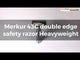 Rasoir de sûreté double tranchant Merkur 43C Poids lourd