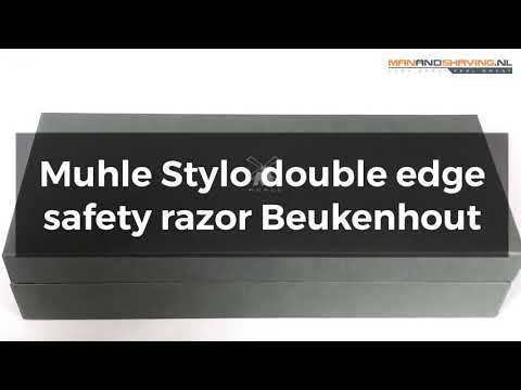Muhle Stylo double edge safety razor Beukenhout