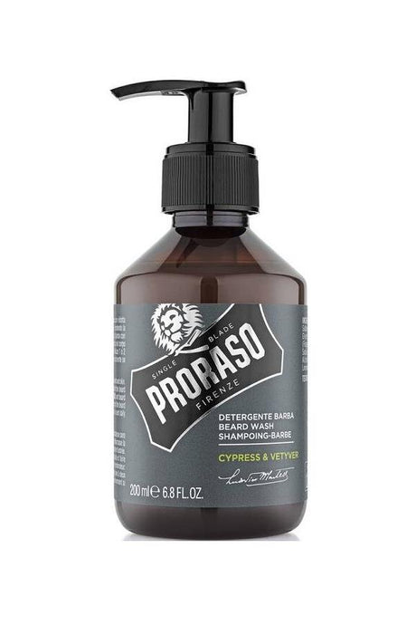 Proraso Single Blade baardshampoo Cypress & Vetyver 200ml - Manandshaving - Proraso