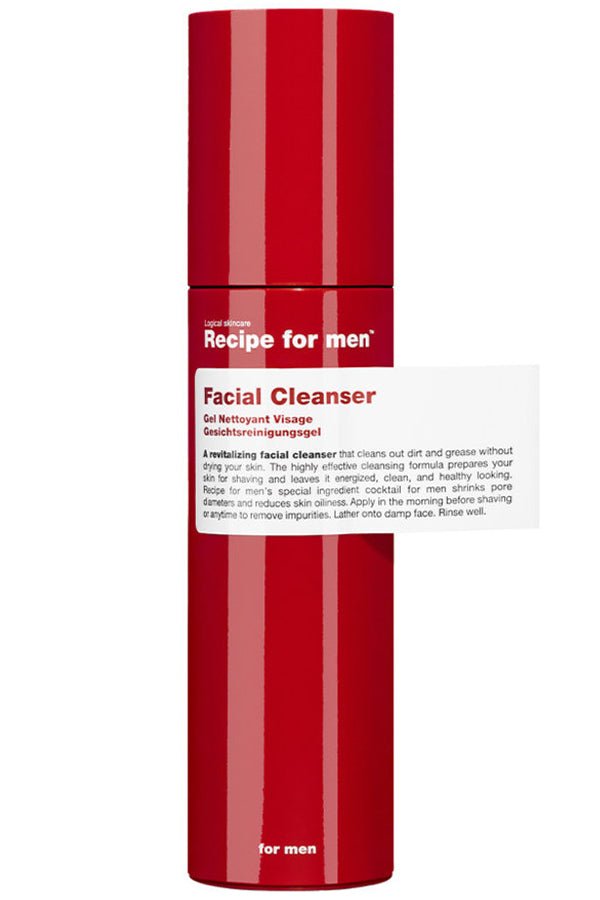 Recipe for Men reinigingsgel 100ml - Manandshaving - Recipe for Men