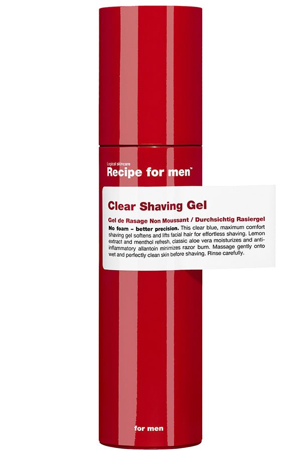 Recipe for Men scheergel 100ml - Manandshaving - Recipe for Men