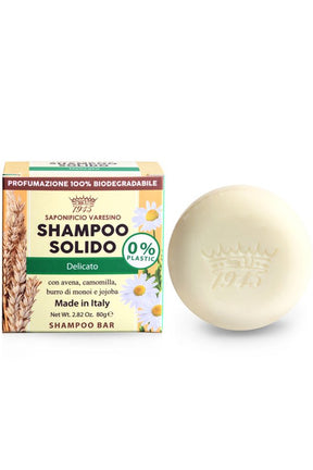 Saponificio Varesino Delicate Shampoo Bar 80gr - Manandshaving - Saponificio Varesino