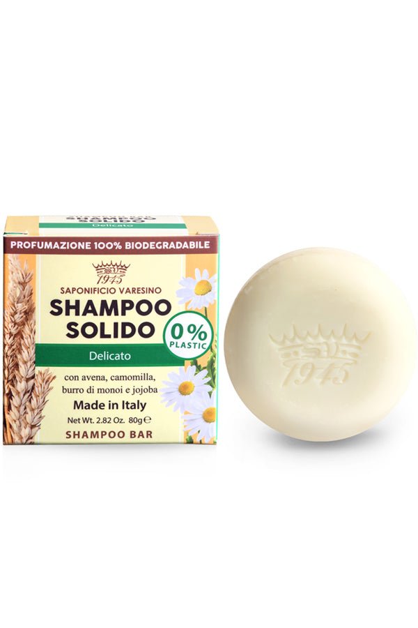 Saponificio Varesino Delicate Shampoo Bar 80gr - Manandshaving - Saponificio Varesino