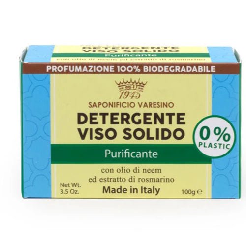 Saponificio Varesino reinigingszeep voor gezicht Purificante 100gr - Manandshaving - Saponificio Varesino