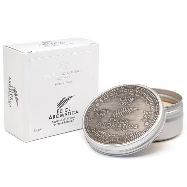 Saponificio Varesino scheerzeep Felce Aromatica 150gr - Manandshaving - Saponificio Varesino
