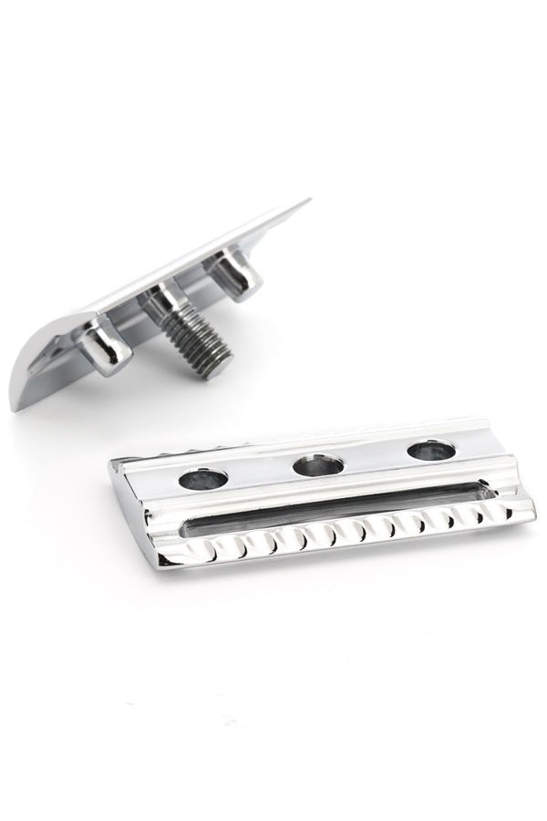 TIMOR scheerkop compleet gesloten kam double edge safety razor - Manandshaving - TIMOR