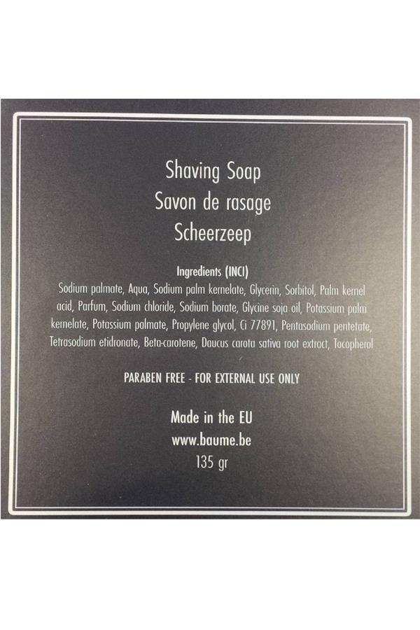 BAUME.BE scheerzeep 125gr - Manandshaving - BAUME.BE
